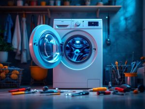 Razones por las que tu lavadora vibra al centrifugar