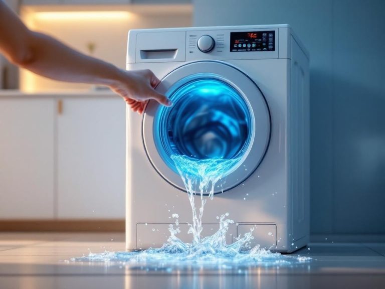 Causas de fugas de agua en lavadoras