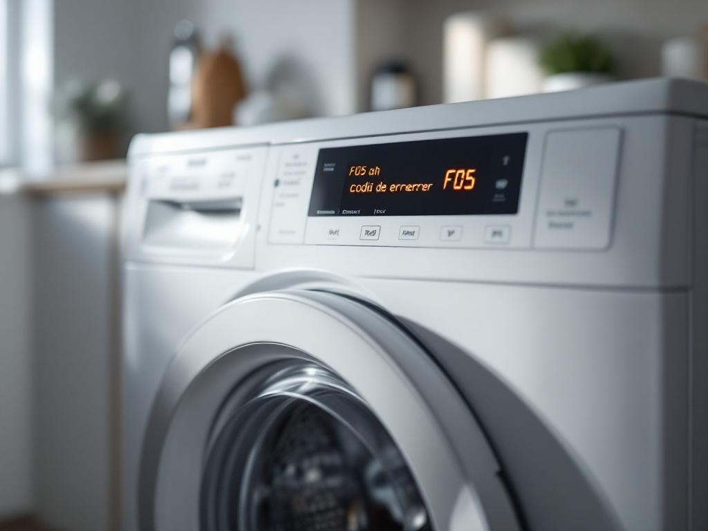 Significado y causas del Error F05 en Lavadoras Indesit